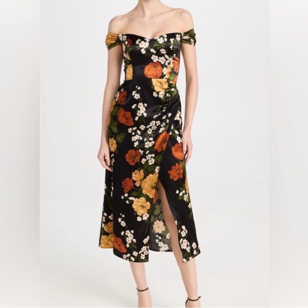 Genesis silk dress reformation NWT